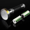 Tor da tocha de lanterna UV de alta potência de alta potência 395nm Scorpions Ultraviolet Detecção de vazamento de pet -urina LED AA Battery