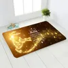 Tapis de porte décoratif de noël, en flanelle, pour l'extérieur, pour mariage, maison, cadeaux d'ornement de noël, année