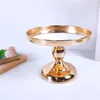 Bakeware Tools Silver&Gold Mirror Cake Stand Electroplating Metal Cupcake Wedding Party Dessert Table Decoration