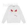 Erkek Hoodies Sweatshirts Tasarımcı Moda Erkekler Kadın Baskılı Mektup İlkbahar ve Sonbahar Hafif Gevşek Öğrenci Günlük Sweatshirt 07 WD9M