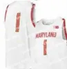 College Basketball Wears Nik1 NCAA College Maryland Basketball Jersey 23 Bruno Fernando 4 Kevin Huerter 32 Joe Smith 34 Len Bias Custom Stitched