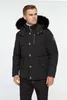 Uomini di Parkas inverno uomini giunti in pelliccia collare con cappuccio 3q inverno addici rimovibile rimovibile cappotto corto per 221208