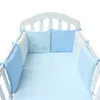 Bed Rails 6pcs Cute Animal Pattern Crib Infant Cot Protector For born ding Set Pillow Soft Cushion 221209