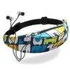 Taillezakken mode 3D kleurrijke printtas Men dames fanny packs hip riem geld reizende bergbekleding mobiele telefoon tas t012 221208