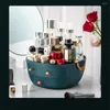 Opbergdozen draagbare cosmetica doos sieraden desktop make -up organisator stofdichte waterdichte lade rekcontainer