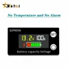 DC Battery Voltmeter DC 8V-100V Capacity Indicator Power Meter Lithium LiFePO4 lead-acid cell 12V 24V 48V for 6133A LCD Battery