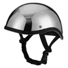 Motorcykelhjälmar Vintage Half Open Face Helmet Retro Motorcykel Scooter Biker Riding Chopper Style Cruiser Capacetes Para Moto