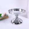 Bakeware Tools Silver&Gold Mirror Cake Stand Electroplating Metal Cupcake Wedding Party Dessert Table Decoration