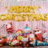 Party Decoration 2022 Merry Christmas Balloons Santa Clause Snowman Navidad Tree Globos For Home Balloon