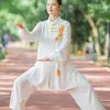 Vêtements ethniques Mode Tai Chi Uniforme Femmes Hommes Arts Martiaux Chinois Traditionnel Folk Costume Matin Sports Wushu Costume TA2307