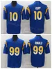 Men Football 10 Cooper Kupp Jerseys 99 Aaron Donald Hemp Gray Army Green Olive Salute to Service Team Color Purple White Beige Blue Black Vapor Color Rush Syched