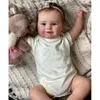 Dolls 50Cm Full Body Silicone Waterproof Reborn Doll Maddie HandDetailed Painting with Visible Veins Lifelike 3D Skin Tone Gift 221208