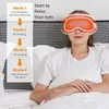 Ögonmassagermask för sömn Förbättra laddningsbar kompress med värmevibration Multifunktion Massage Relaxtion Machine 221208