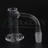 Beracky Smoking Full Weld Afgeschuinde Rand Quartz Blender Banger Met Quartz UFO Cap Ruby Terp Pearls 20mmOD Naadloos Gelaste Heady Nails Voor Glazen Water Bongs Dab Oil Rigs