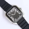 U1 TOP AAA Automatisk mekanisk Santo Watch 35mm/39mm Square Dial Rostfritt stålklockor Läderrem utsökt med automatisk kalenderdesigner armbandsur