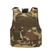 Men's Vests Tactical Army Down Body Armor Plate Airsoft CP Camo 221208