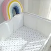 Bed Rails 6st Baby Kids Cotton Cot Nursery för tecknad stötfångare Boy Girl Ding Barn Spädbarn Crib Protector 30x30cm 221209