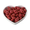 Soothers Teethers Joepada 300pcs/Lot 12 mm Sile ząbek koraliki soczewicy Abacus koralik do majsterkowania łańcucha smoczki dla niemowląt dieted dh9h2