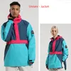 Skifahren Jacken Top Ski Jacke Frauen Männer Im Freien Snowboard Wind Proof Wasserdicht Mit Kapuze Anzug Winter Kleidung Warme Mantel Lose