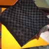 Шарфы Дизайнерский бренд и мужские классические женские зимние черные, серые с вышивкой букв теплый шарф с этикеткой 2 Br YU8P