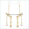 Charme boucles d'oreilles punk cadeaux Halloween suspendus squelette joint gothique planète oreille d'oreille européenne américaine cadeau hip hop mode rétro dhivu