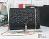 European and American Fashion Evening Bags Stone Pattern one-Shoulder Bag Lid Buckle Chain Bag Tassel Crossbody Bags