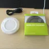 Para IP11 x Qi Wireless Charger Pad Cabo de carregamento para Samsung S6 Nota 8 com cabo USB na caixa de varejo