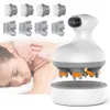 Massaggiatore per la testa Dispositivo elettrico Stereo Scalp Stress Relax Massage Tool Prevenire la perdita di capelli Body Deep Tissue Kneading Massageador 221208