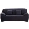 Stuhlabdeckung Feste Farbe Elastic Sofa Deckung für Wohnzimmerhülle Haus Stretch Sitz Spandex 1/2/3/4 Couch Abschnittal