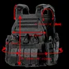 Men's Vests 1000D Nylon Plate Tactical Outdoor Hunting Protective Adjustable MODULAR for Airsoft Combat Accessories 221208