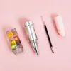 2st Novely Diamond Lipstick Pen Ballpoint Cute Stationery Colored Ball Penns School Office Supplies Women Girls Gifts Prizes Prize