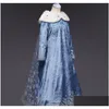 Girl'S Dresses Baby Girls Dress Winter Children Frozen Princess Kids Party Costume Halloween Cosplay Clothing Mdt 001 Drop Delivery Dhnpo