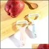 Fruitgroentegereedschap Duurzame keramische peeler Plastic aardappel Wortelsnijder Sharp Slicer draagbare keukengadgets vtky2378 Dr Dhulr