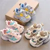 Nouveaux chaussures de sport pour enfants garçon fille baskets maille respirant enfants baskets de plein air enfant en bas âge bébé chaussures plates