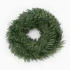 Juldekorationer 5.5/11m Green Garland Wreath Xmas Home Party Tree Decoration Pine Rattan Hanging Ornament Navidad 2022