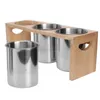 Ensembles de vaisselle Organisateur d'ustensiles Porte-pot Cuisine Rangement des couverts Baguettes Baguettes Vaisselle Couverts Vidange Argenterie Comptoir