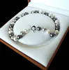 Chains Jewelry Rare Huge 12mm Genuine South Sea Black And White Shell Pearl Necklace Heart Clasp 18''