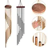 Musical Wind Chime Pipe 12 Tubes Wind Chimes Gold/Silver Bells Decor för Living Bedroom Dining Coffee Shop Wind Chimes Tubes