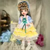 Bambole fatte a mano 16 Mini Fashion BJD Doll Cute Make Up Giunto mobile 30CM Abiti da principessa Accessori per abiti Giocattolo per bambini Regali per ragazze 221208