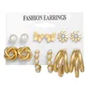 Stud Butterfly Hoop Huggie Snake Orecchini per ragazze Borchie Tragus Piercing Gioielli in oro Earing Set Pack Oorbellen Aretes Brincos Bijoux FemmeStud