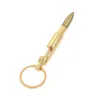 Portable Bullet bierflesopener Keychain Metal Keychains hanger bar keukengereedschappen sleutelen