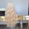 Blonde Lace Front Wig Human Hair 13x4 Body Wave 613 HD Lace Frontal Wig Synthetic Heat Resistant