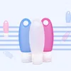 Storage Bottles Portable Travel Shampoo Silicone Shower Liquid Soap Dispenser Bathroom Lotion Mini Empty