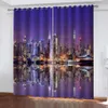 Curtain Window Treatments Curtain For Living Room Girls Bedroom Printing Decoration Tulle Voile Drapes window 221208 221208