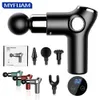 Full Body Massager 32 Speed Gun Mini LCD Display Electric Deep Muscle Fascia Guns For And Neck Vibrator Fitness 221208