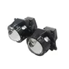 Système d'éclairage 3,0 pouces Lentille de matrice de lumière LED de voiture Bi-LED Lentilles de projecteur laser Phare Super Bright Spotlight Double Fisheye