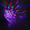 UFO LED Effect Lights Smart Speakers USB Colorful LED Crystal Magic Ball Rotation LED Stage Light with Wireless Remote Controller