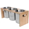 Ensembles de vaisselle Organisateur d'ustensiles Porte-pot Cuisine Rangement des couverts Baguettes Baguettes Vaisselle Couverts Vidange Argenterie Comptoir