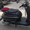 Fundas de asiento de coche Cojín de motocicleta 3D Silla de oficina Descompresión transpirable Antideslizante Sedentario