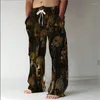 Men's Pants 2023 Y2K Street Hip Hop Wide Leg Fashion Loose Straight European And American 3D Digital Printing